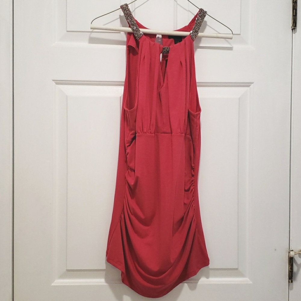 Pink White House Black Market top